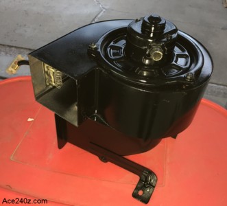 240z Heater Blower Upgrade